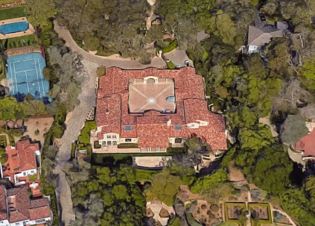 Dick Wolf House The Montecito Mansion Urban Splatter