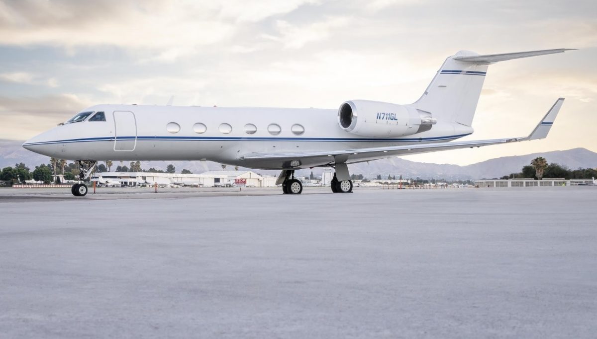 Phil Mickelson Private Jet: Gulfstream V - Urban Splatter