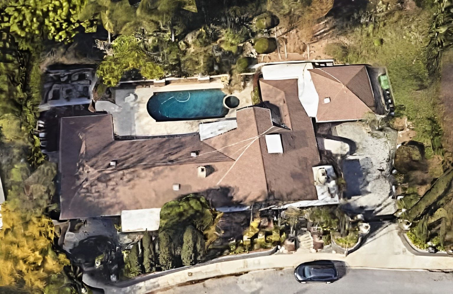 Larry Flynt House The Los Angeles Mansion Urban Splatter